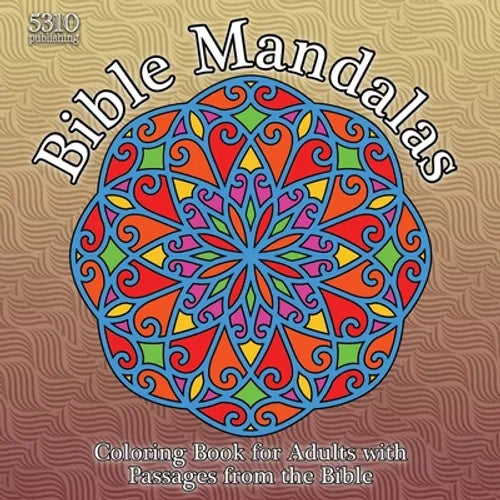 Bible Mandalas: Coloring Book for Adults with Passages from the Bible - Paperback