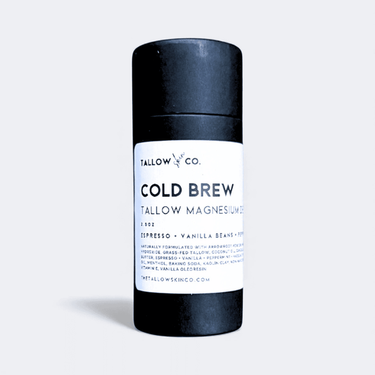 COLD BREW TALLOW MAGNESIUM NATURAL DEODORANT