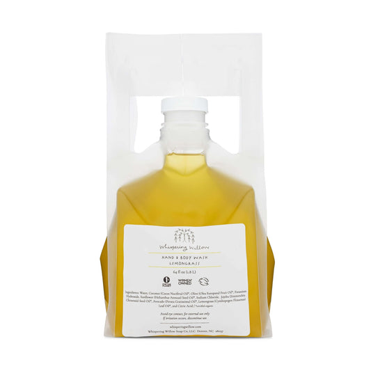 Lemongrass Natural Hand and Body Wash Bulk Refill