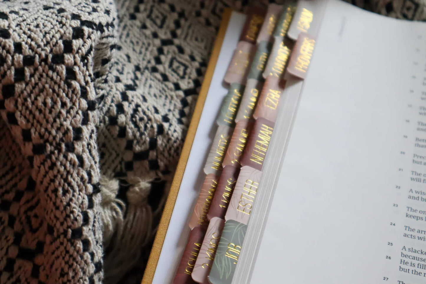 Bible Tabs Earth Tone | Matte-Coated Sticker Tabs